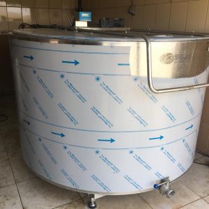 2000 Liter Vertical Milk Cooling Tank