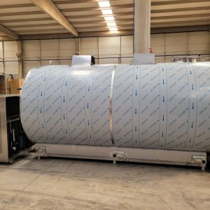 20,000 Liter Horizontal Milk Cooling Tank