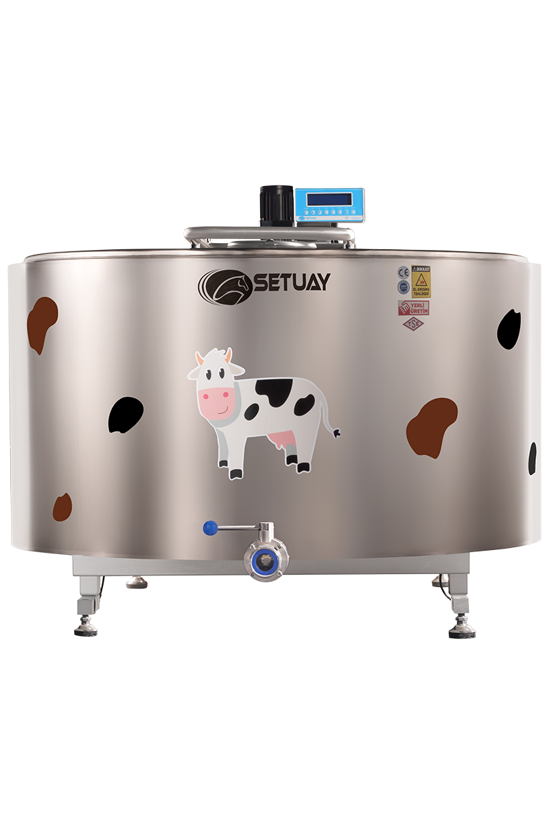 Refroidissement vertical du lait